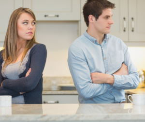 パートナーにイライラ